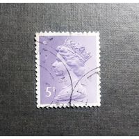 Марка Великобритания Королева Елизавета II