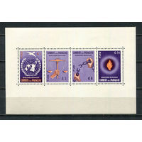 Парагвай - 1960 - Декларация прав человека - [Mi. bl. 3] - 1 блок. MNH.  (Лот 40Jp)-T4P10