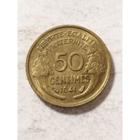 Франция 50 сантим 1941