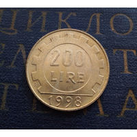 200 лир 1998 Италия #01