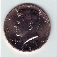 США. 1/2 доллара 2023 года.  Из ролла  - состояние !