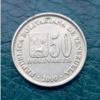 50 боливаров 2000 г, Венесуэла