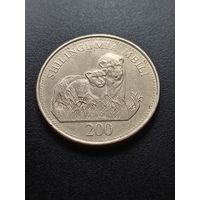 Танзания 200 шиллингов 2014 г.