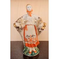 Карандашница "Колхозница со снопом " ЛФЗ