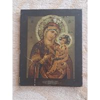 Икона Тихвинская Пресвятая Богородица.