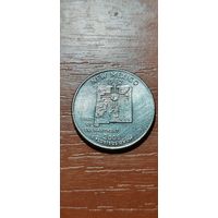 США Штаты и территории 25 центов (квотер) Нью-Мексико 2008