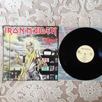 IRON MAIDEN - 1981 - KILLERS  (EUROPE) LP