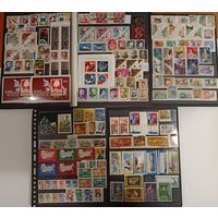 Марки СССР, полный чистый годовой набор за 1966 год, КС 3348 - двойная печать малиновой флуор. краски, стандарты - офсет, высокий каталог. Смотрите фото