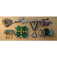 Броши одним лотом. С рубля.