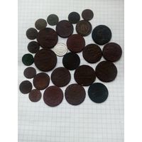 Лот царских монет. 27 шт