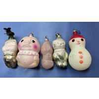 Старт с 1 рубля !Елочные игрушки СССР ! Смотрите другие лоты ,много распродаж!