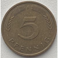 Германия 5 пфеннигов 1978 г. F