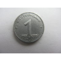 ГДР 1 пфенниг  1949