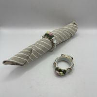 Фарфоровые кольца для салфеток, 2 шт. Германия. Арт 3371