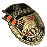 Знак Доброволец За мужество
