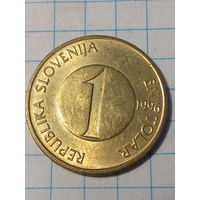 1 толар Словения 1996 год
