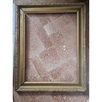 Рама для картины. Старинная. Дерево. + задняя стенка из фанеры.