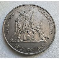 Германия - ГДР 10 марок, 1972 Мемориал "Бухенвальд" около Веймара 1-6-8