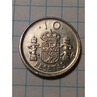 10 песет Испания 1992 год