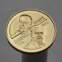 Польша 2 злотых 1996 150 лет со дня рождения Генрика Сенкевича
