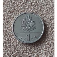 Латвия 1 лат, 2006 Шишка