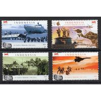 Индонезия 2011. Военная техника. Корабль. Милитария 4 марки (2951)