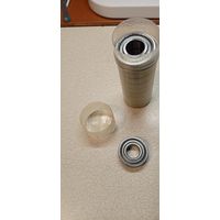 Комплект подшипников 6202Z 10 шт. с металической вставкой с двух сторон (VBF)