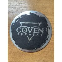 Подставка под пиво пивоварни "Coven Brewery" /Россия/