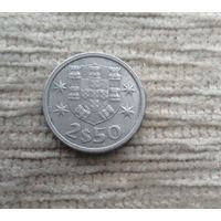 Werty71 Португалия 2,5 эскудо 1978 Корабль Блеск