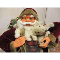 Дед Мороз большой красивый 80см