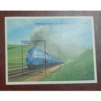 Танзания** Coronation Scot блок поезд