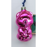 Ёлочная игрушка. Мишка. Г-15.