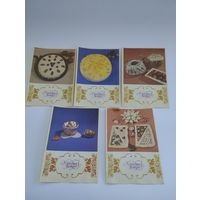Открытки с рецептами к Пасхе