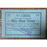 Нодгельд 1 марка 1914 год. Микульшютц. Веймарская республика