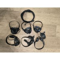 Офисная гарнитура Plantronics Audio 628 USB в разной степени убитости. 6 шт