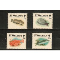 Святая Елена-1994(Мих.630-633) , **   ,  Морская фауна, Рыбы (полная серия)