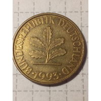 10 пфеннигов ФРГ 1993 год F
