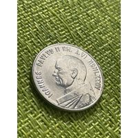 Ватикан 50 лир 1984 г