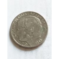 Швеция 1 крона 1990