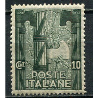 Королевство Италия - 1923 - Фасции 10C - [Mi.177] - 1 марка. MH.  (Лот 57EL)-T2P18