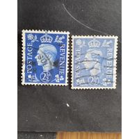 Великобритания  1937  2 м  к-ль Георг VI