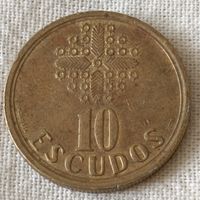 Португалия. 10 эскудо 1998 года.