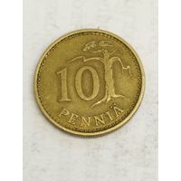 Финляндия 10 пенни 1965