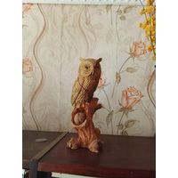 Сова филин ссср из камня