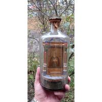 РАРИТЕТ ИКОНА 19 ВЕК В БУТЫЛКЕ ПАЛОМНИЧЕСКАЯ ИЗ МОНАСТЫРЯ СЕРГИЙ РАДУНЕЖСКИЙ  И МБ СМ ОПИСАНИЕ ОРИГИНАЛ Распродажа Коллекции !!! Аукцион  с рубля   .Много лотов в продаже .