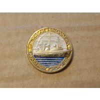 Значок кораблик