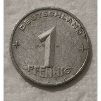 Германия - ГДР 1 пфенниг, 1952 "A" - Берлин (14-11-56)