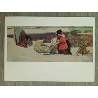 1958. дети. Грибов. Нагулялись