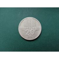 20 злотых Польша.
