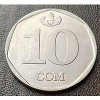 Киргизия 10 сомов, 2009    ( 1-14-6 )